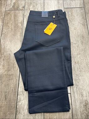 Enzo Tovare Men's Dark Navy Stretch Jeans Pants NWT size 40